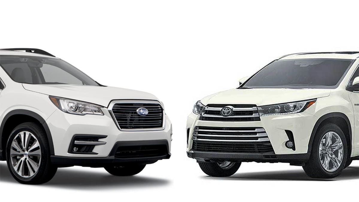 Face Off 2019 Subaru Ascent Vs 2019 Toyota Highlander Consumer Reports